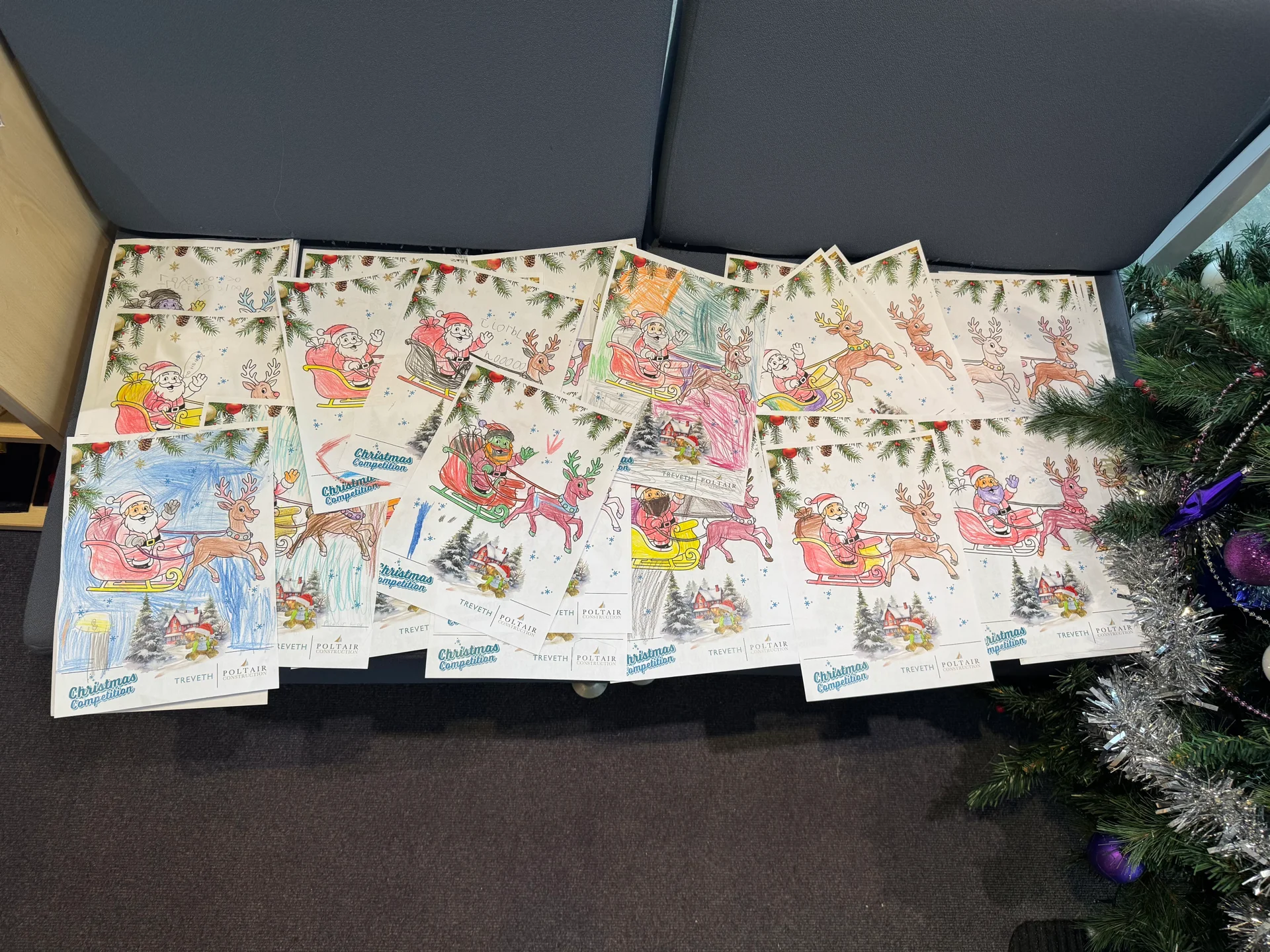 Community Engagement at Newquay Primary School: Highlights from the Christmas Card Competition