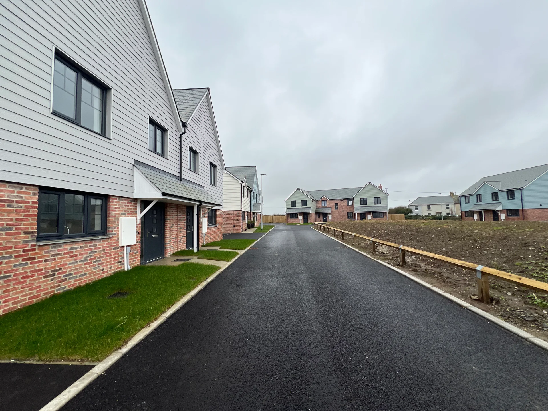 Completed homes at Trecerus Farm, Padstow